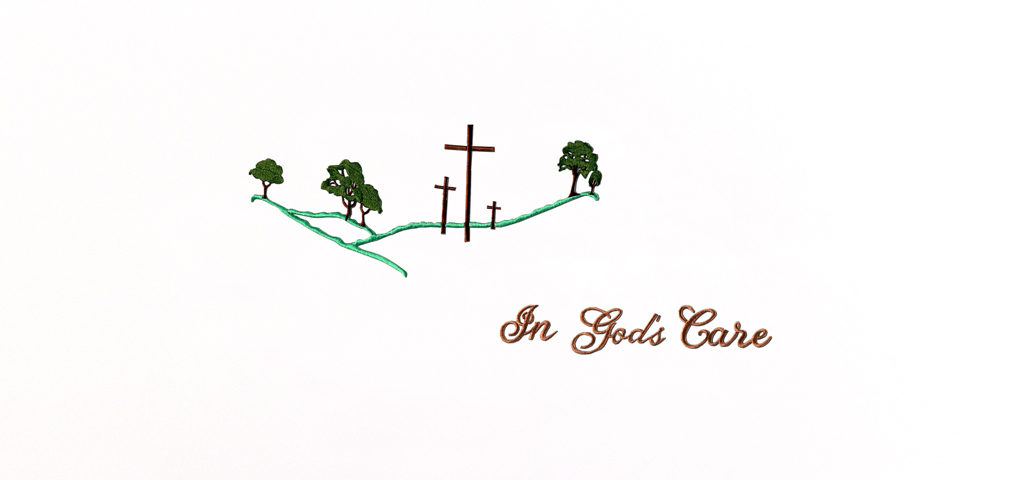 AP-517-GN In Gods Care Mulit Green